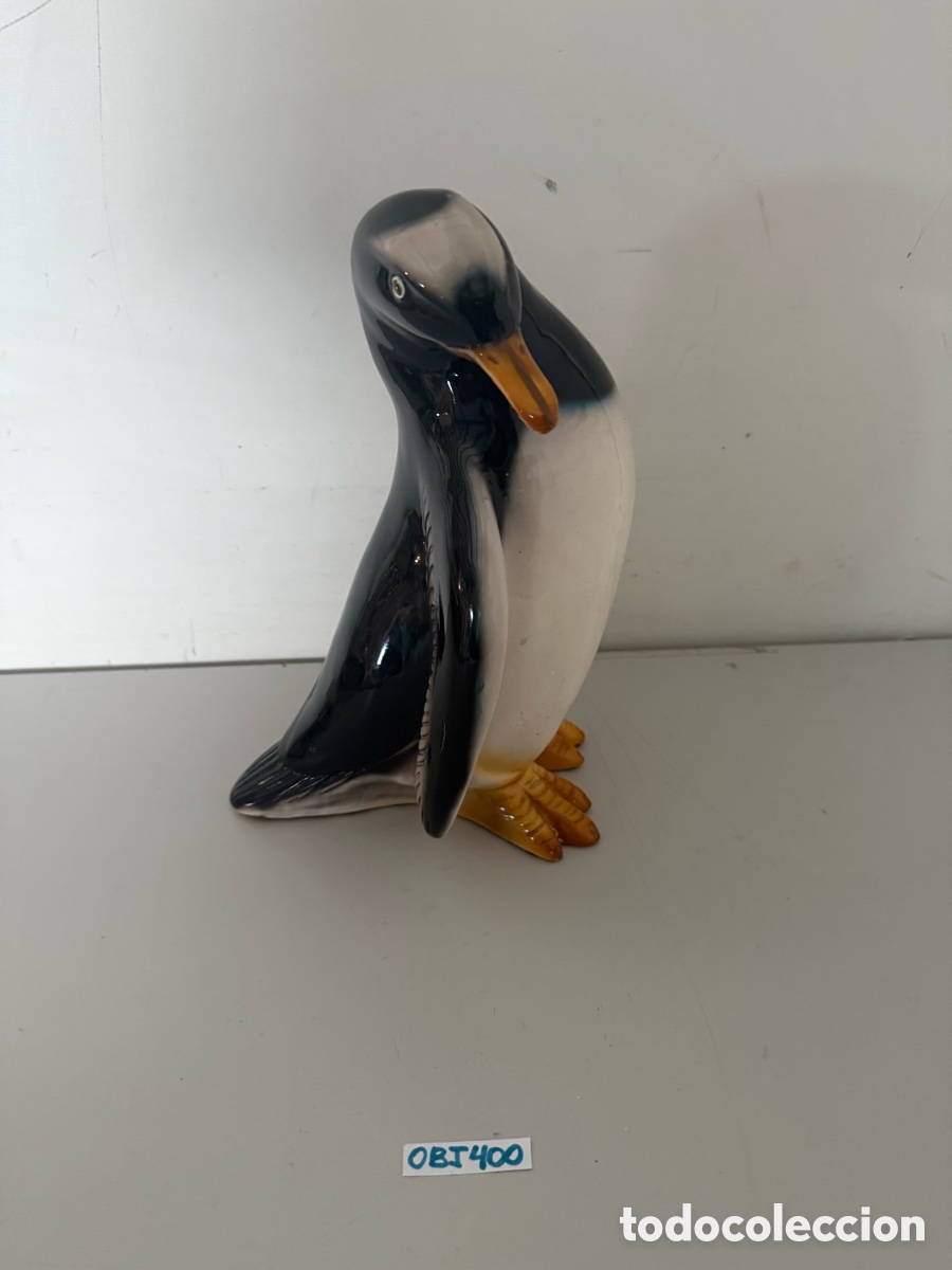 Antig&uuml;edades: Figura de ping&uuml;ino gran tama&ntilde;o - Foto 2