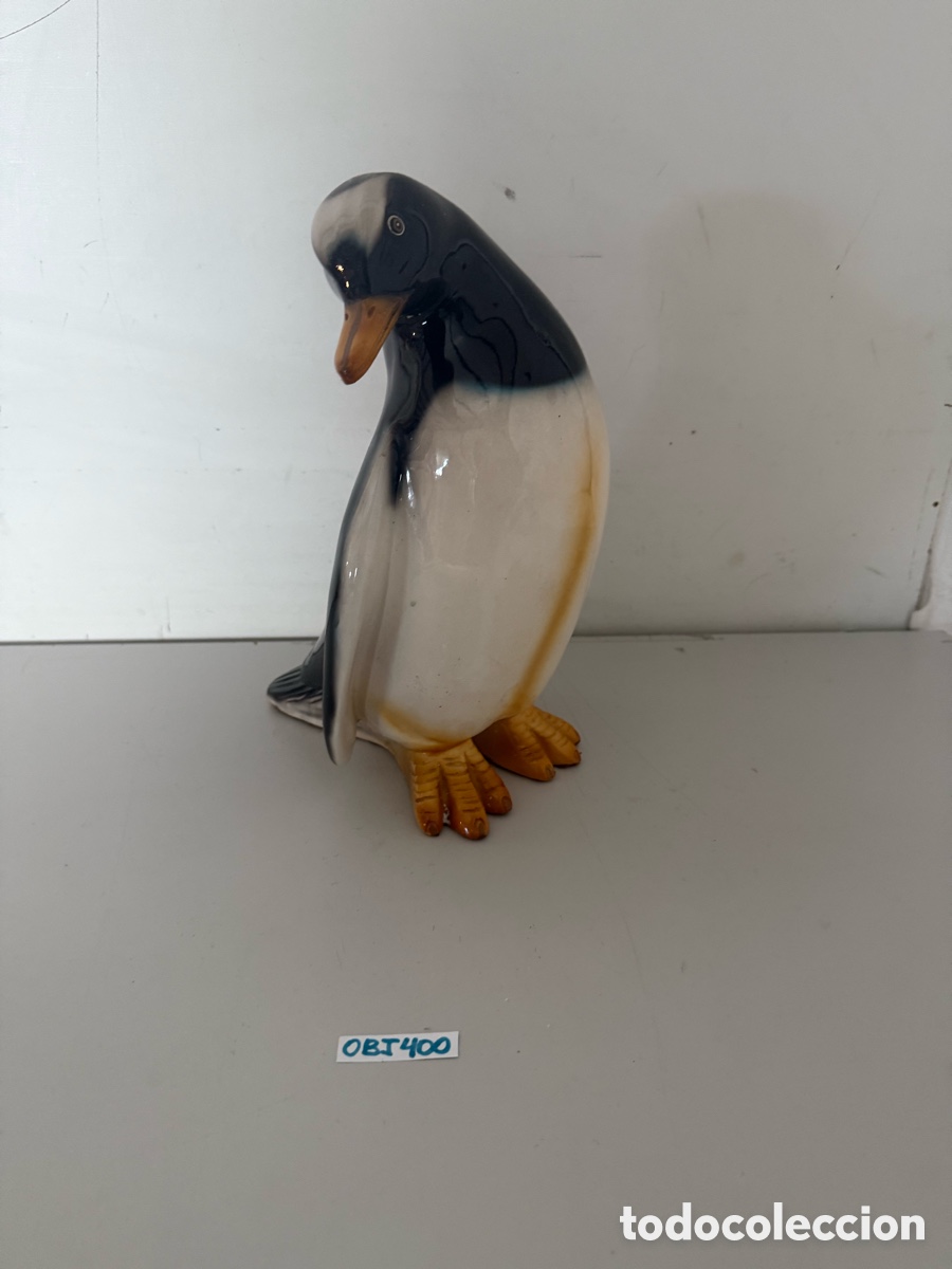 Antig&uuml;edades: Figura de ping&uuml;ino gran tama&ntilde;o - Foto 1