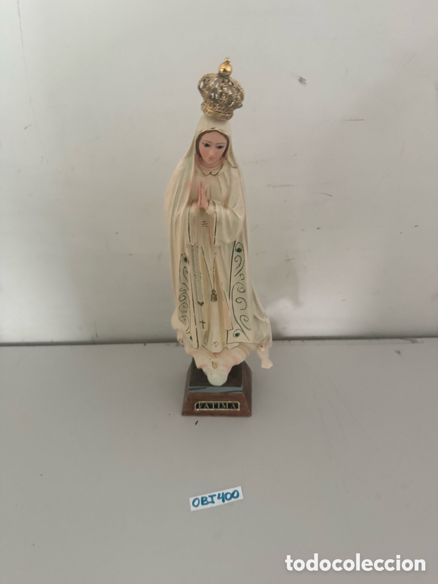 Antig&uuml;edades: Imagen Virgen de F&aacute;tima - Foto 2