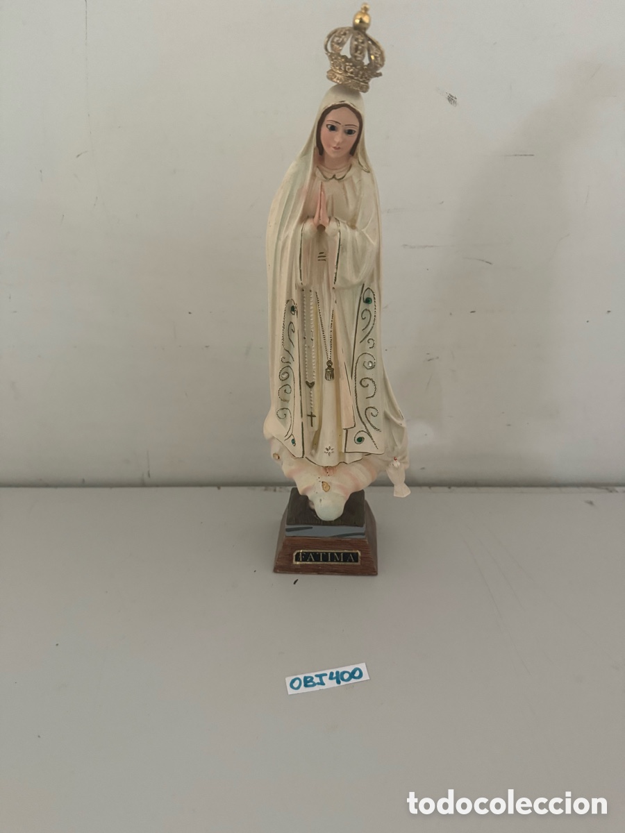 Antig&uuml;edades: Imagen Virgen de F&aacute;tima - Foto 1