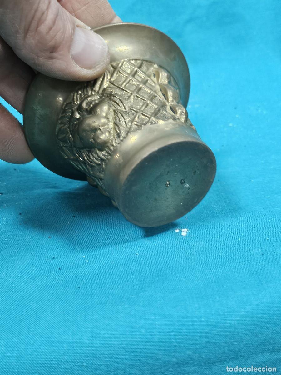 Antig&uuml;edades: mortero de bronce sin maza - Foto 3