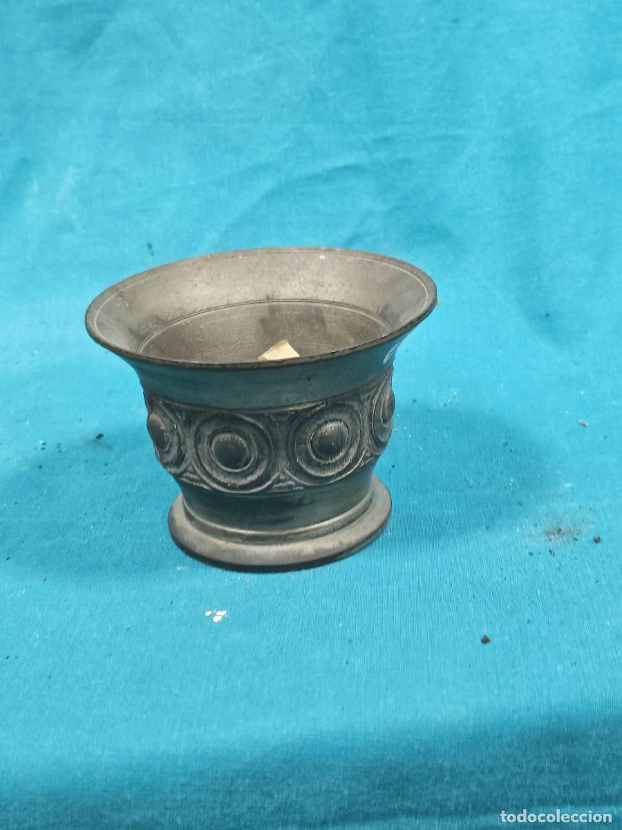 Antig&uuml;edades: mortero de bronce sin maza - Foto 1