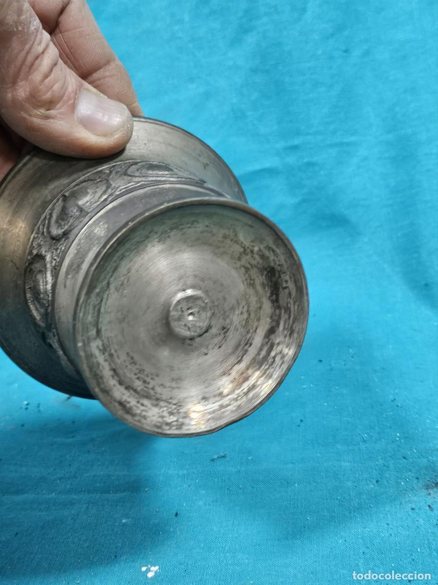 Antig&uuml;edades: mortero de bronce sin maza - Foto 3