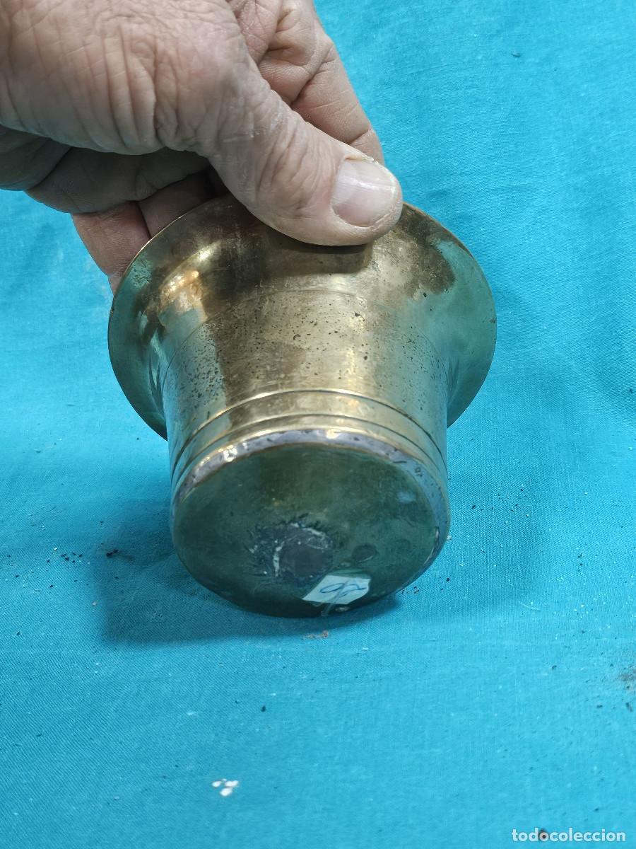 Antig&uuml;edades: mortero de bronce sin maza - Foto 3