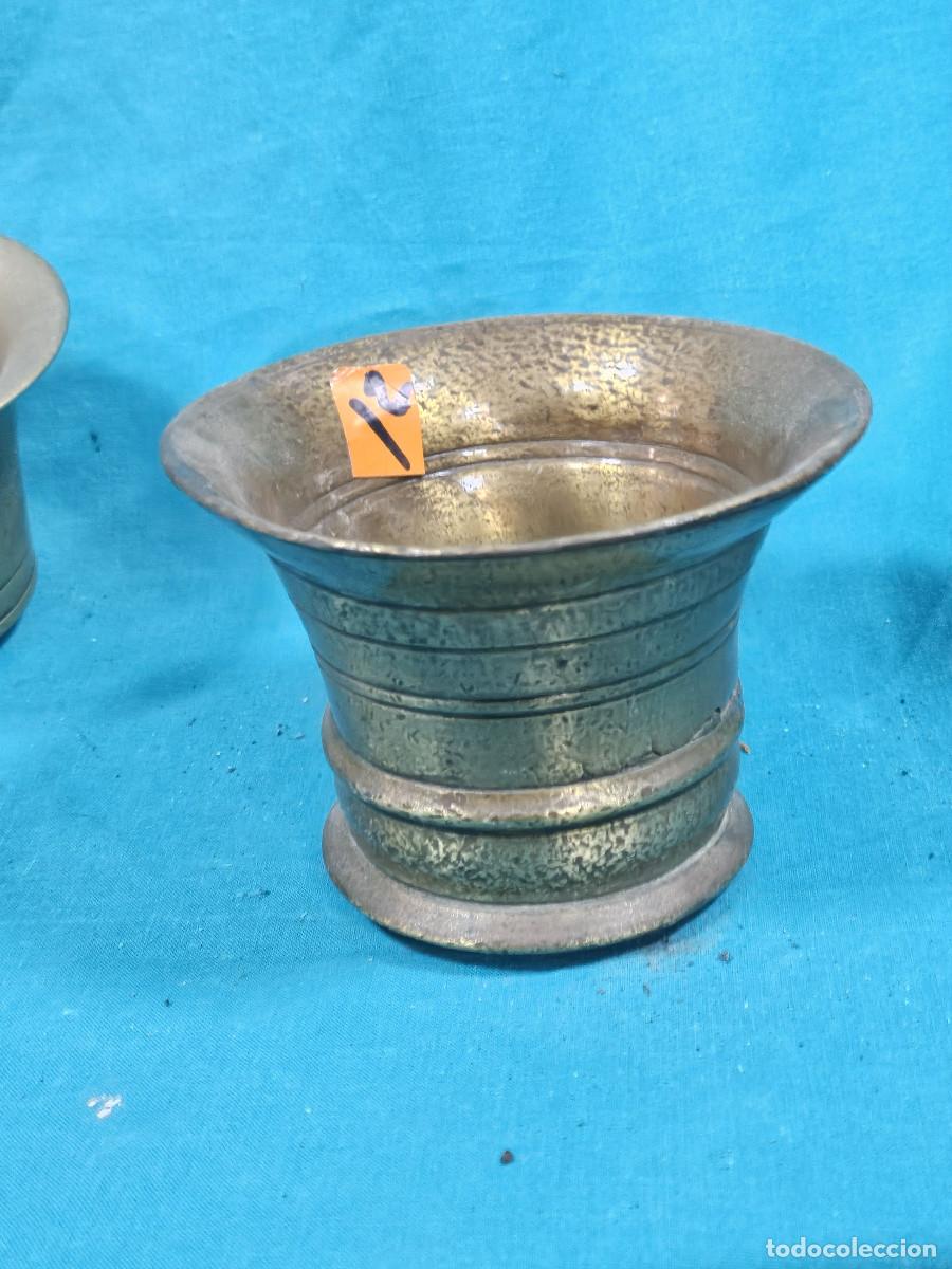 Antig&uuml;edades: mortero de bronce sin maza - Foto 1