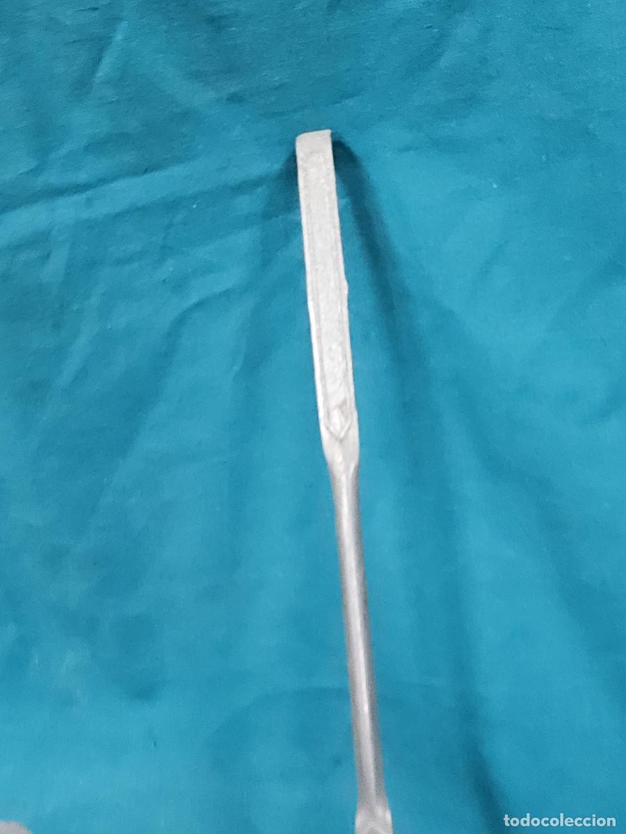 Antig&uuml;edades: cazo de aluminio rustico - Foto 2