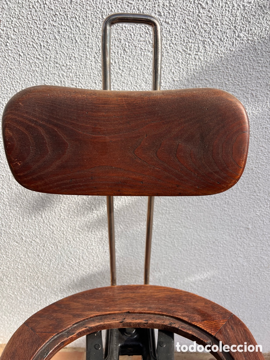 Antig&uuml;edades: Silla de oficina antigua - Foto 3