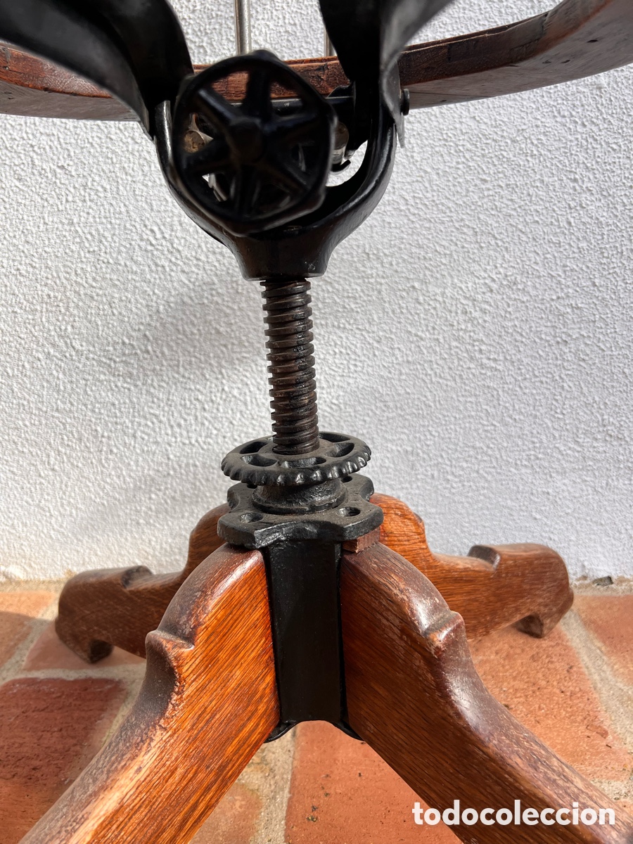 Antig&uuml;edades: Silla de oficina antigua - Foto 5
