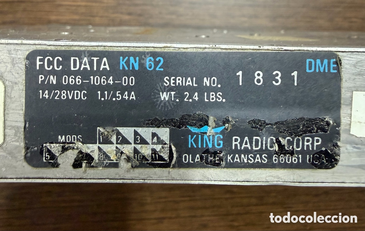 Antig&uuml;edades: Equipo DME Bendix/King KN-62 - Foto 3