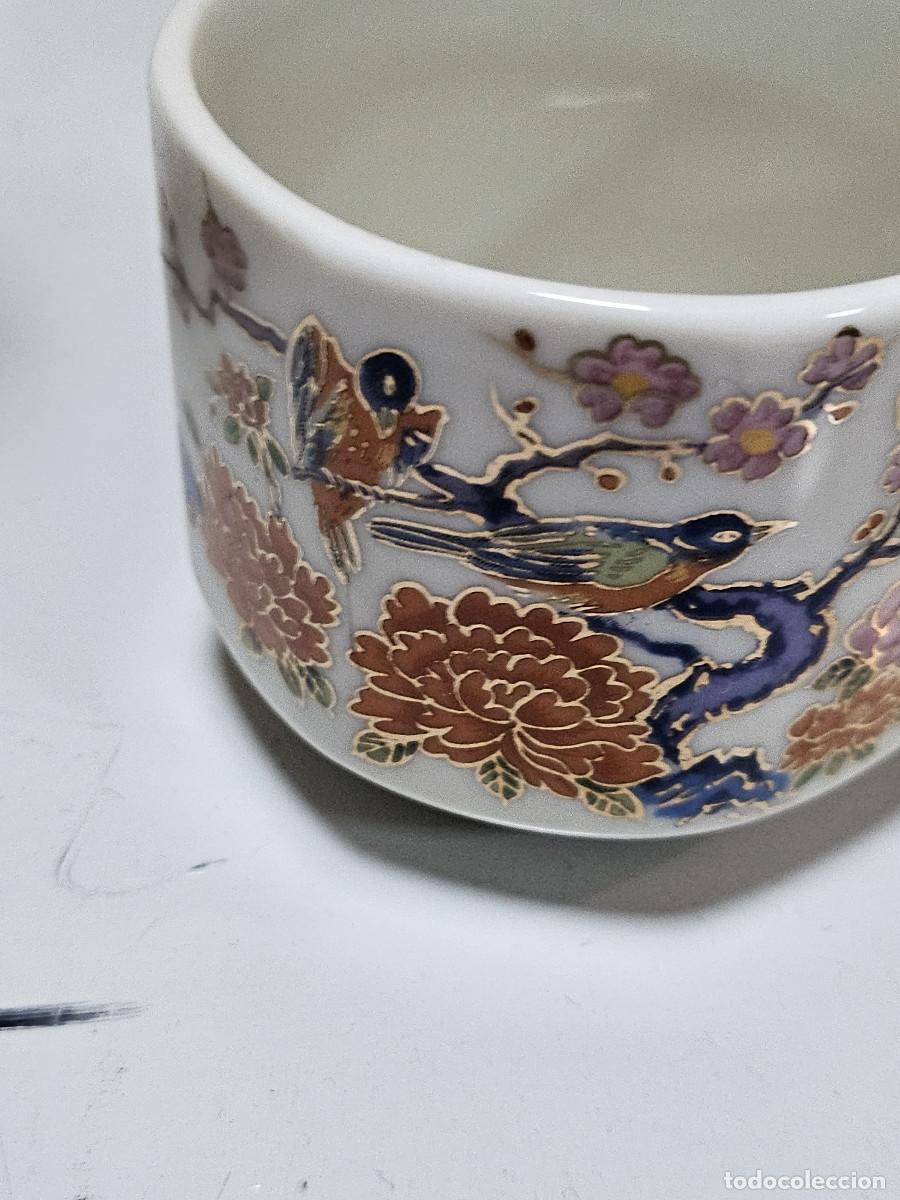Antig&uuml;edades: vaso de porcelana oriental - Foto 2