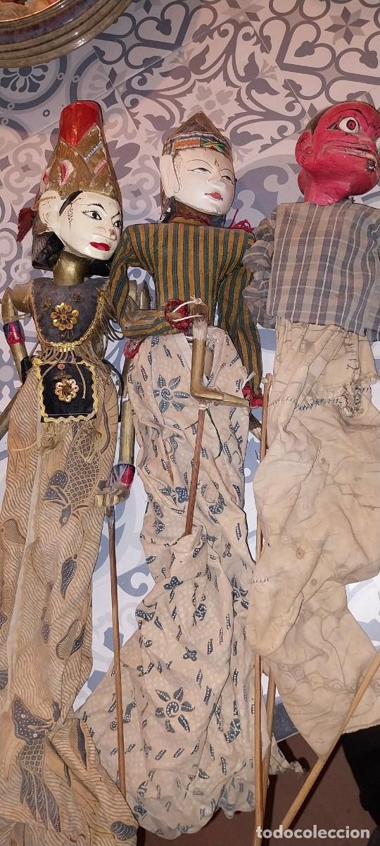 Antig&uuml;edades: Antiguas marionetas balinesas - Foto 1