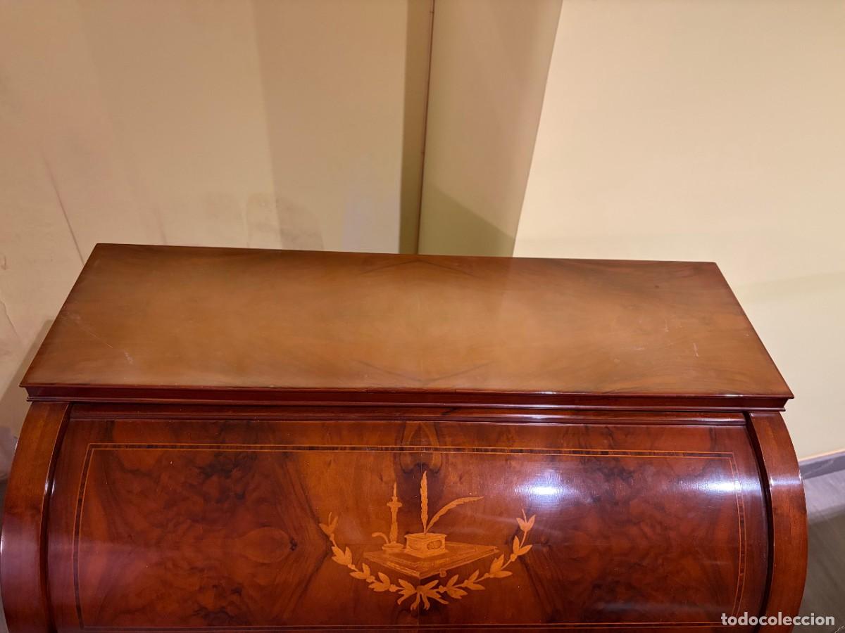 Antig&uuml;edades: Bureau escritorio franc&eacute;s antiguo de madera - Foto 2