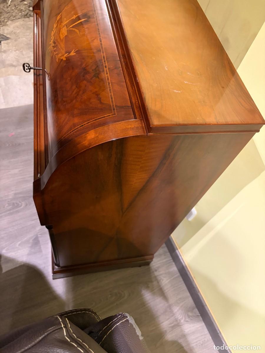 Antig&uuml;edades: Bureau escritorio franc&eacute;s antiguo de madera - Foto 4
