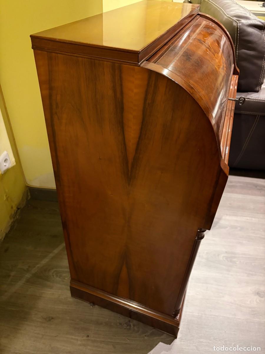 Antig&uuml;edades: Bureau escritorio franc&eacute;s antiguo de madera - Foto 5