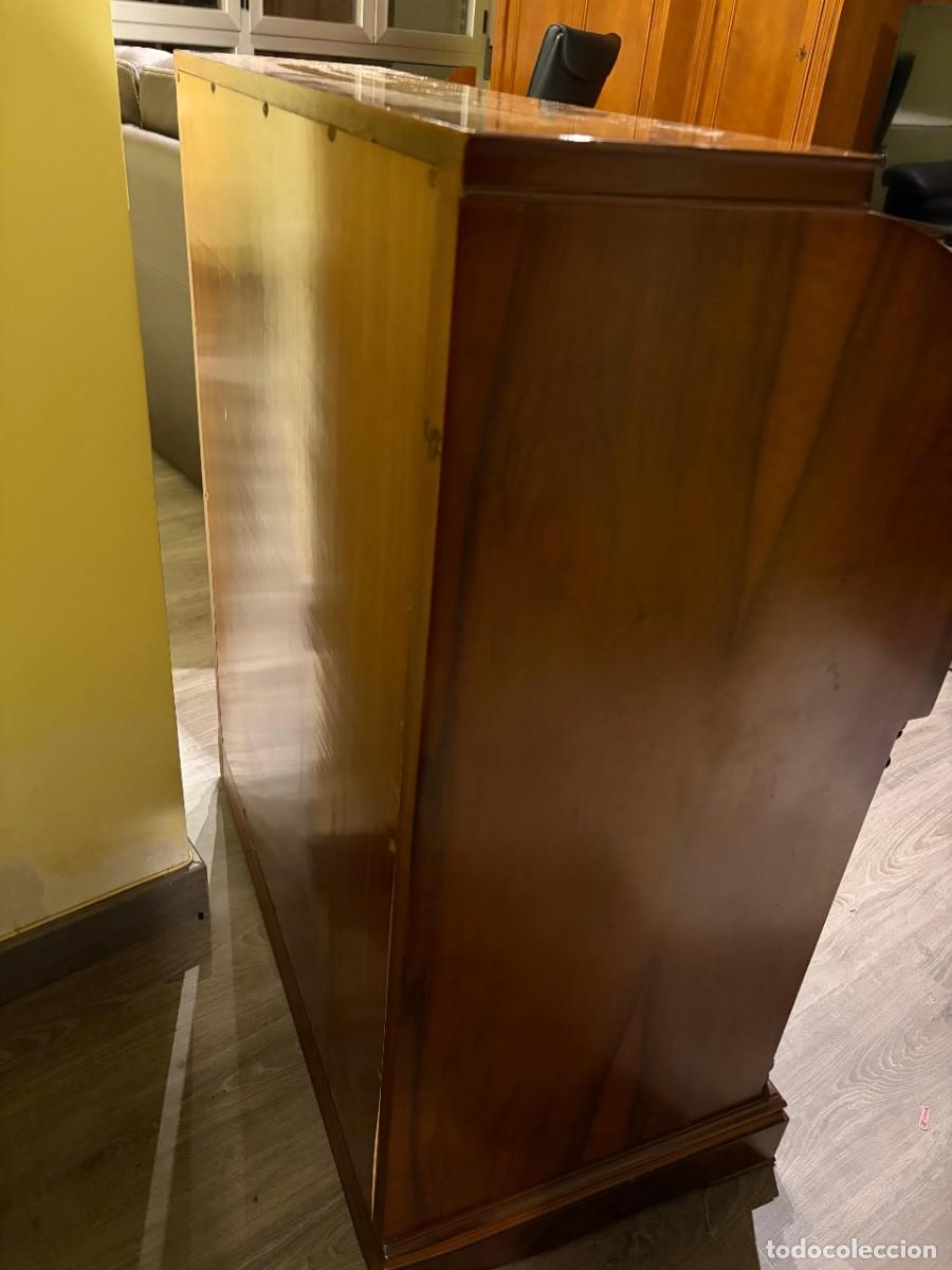 Antig&uuml;edades: Bureau escritorio franc&eacute;s antiguo de madera - Foto 6