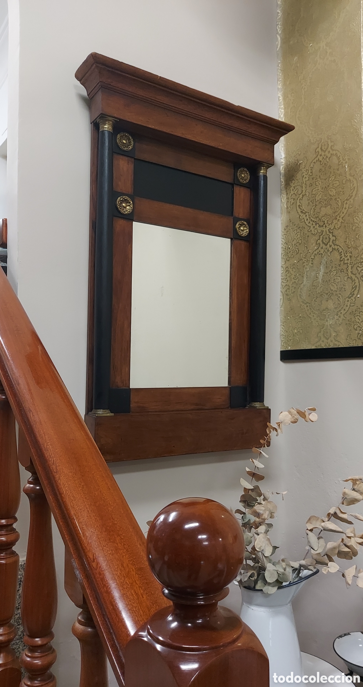 Antig&uuml;edades: Espejo de pared Art Dec&oacute; 1920 - Foto 1