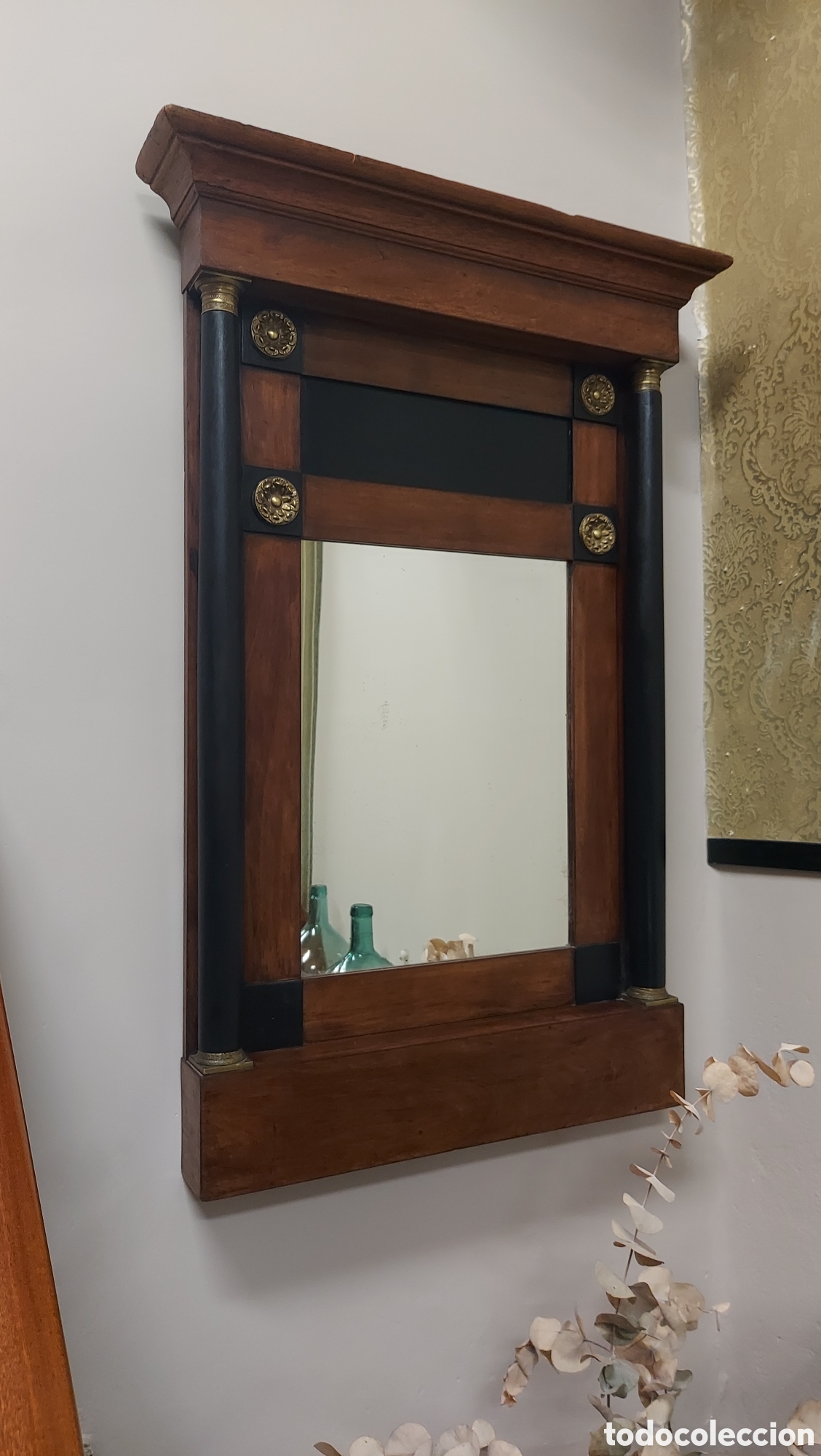 Antig&uuml;edades: Espejo de pared Art Dec&oacute; 1920 - Foto 7