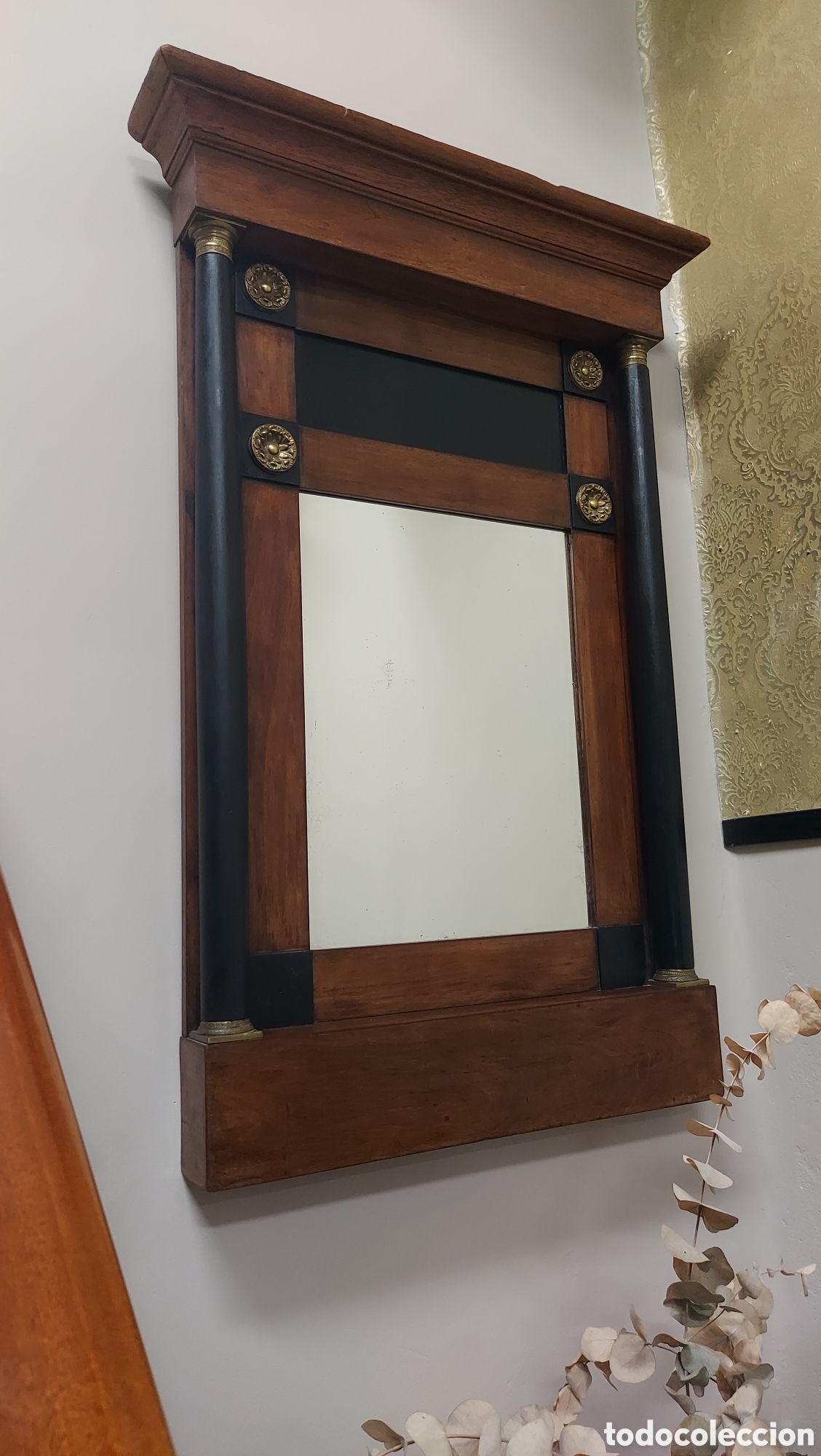 Antig&uuml;edades: Espejo de pared Art Dec&oacute; 1920 - Foto 3