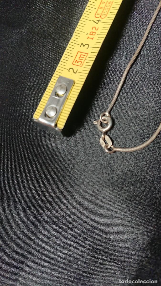 Antig&uuml;edades: Cadena de plata antigua - Foto 2