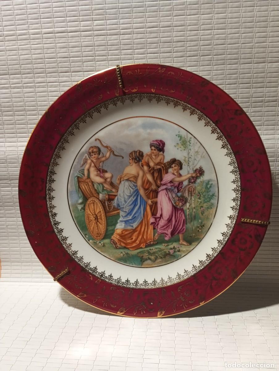 Antig&uuml;edades: PLATO-LIMOGE-GRANDE. - Foto 1