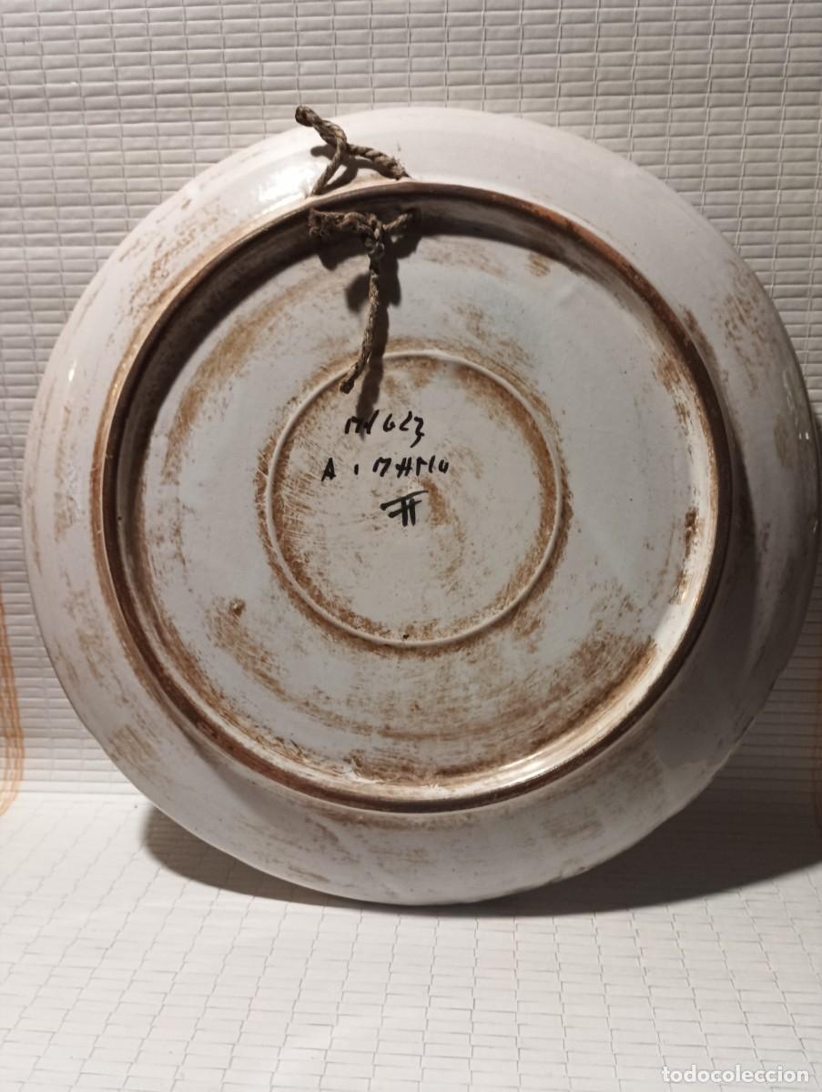 Antig&uuml;edades: PLATO-MANISES-FIRMADO. - Foto 3