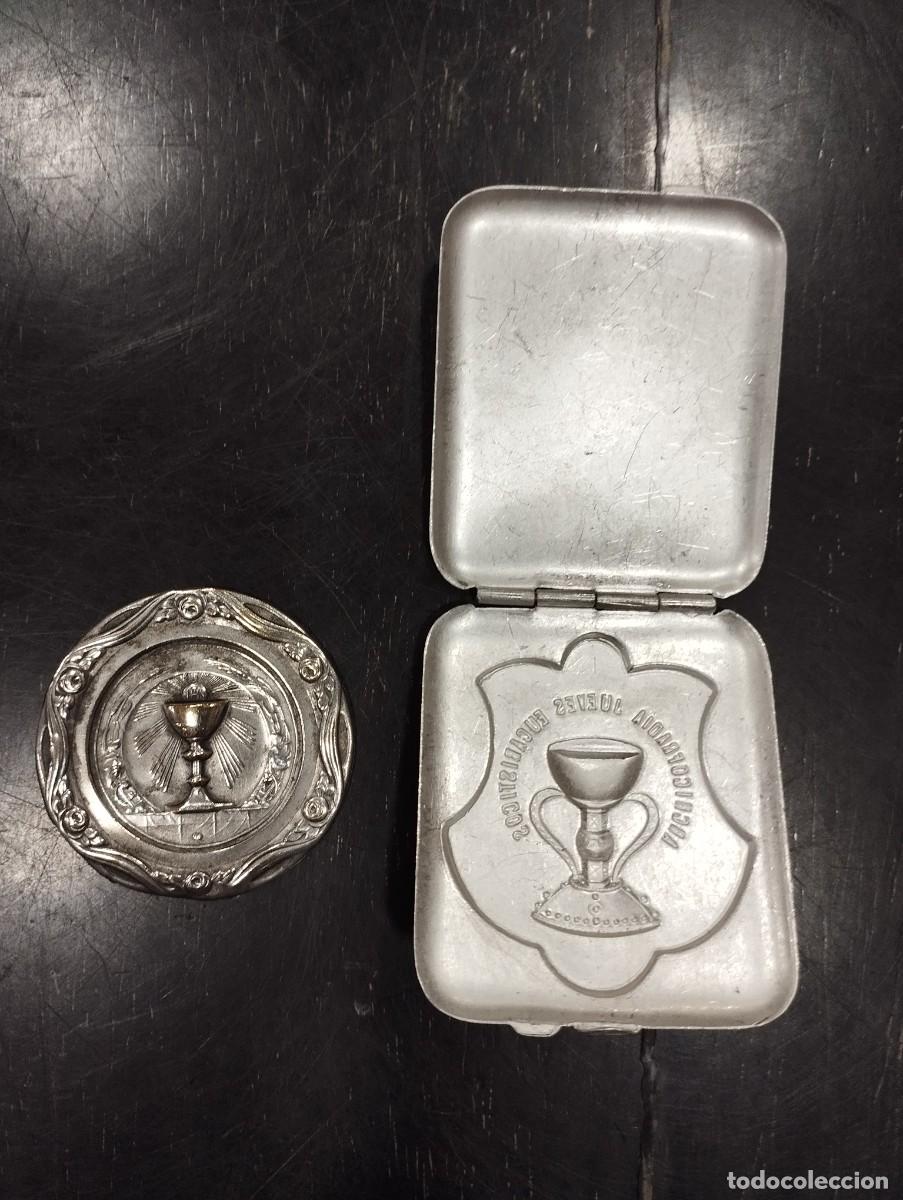 Antig&uuml;edades: PLACA Y ESTUCHE DE LA ARCHICOFRAD&Iacute;A JUEVES EUCAR&Iacute;STICOS - Foto 1