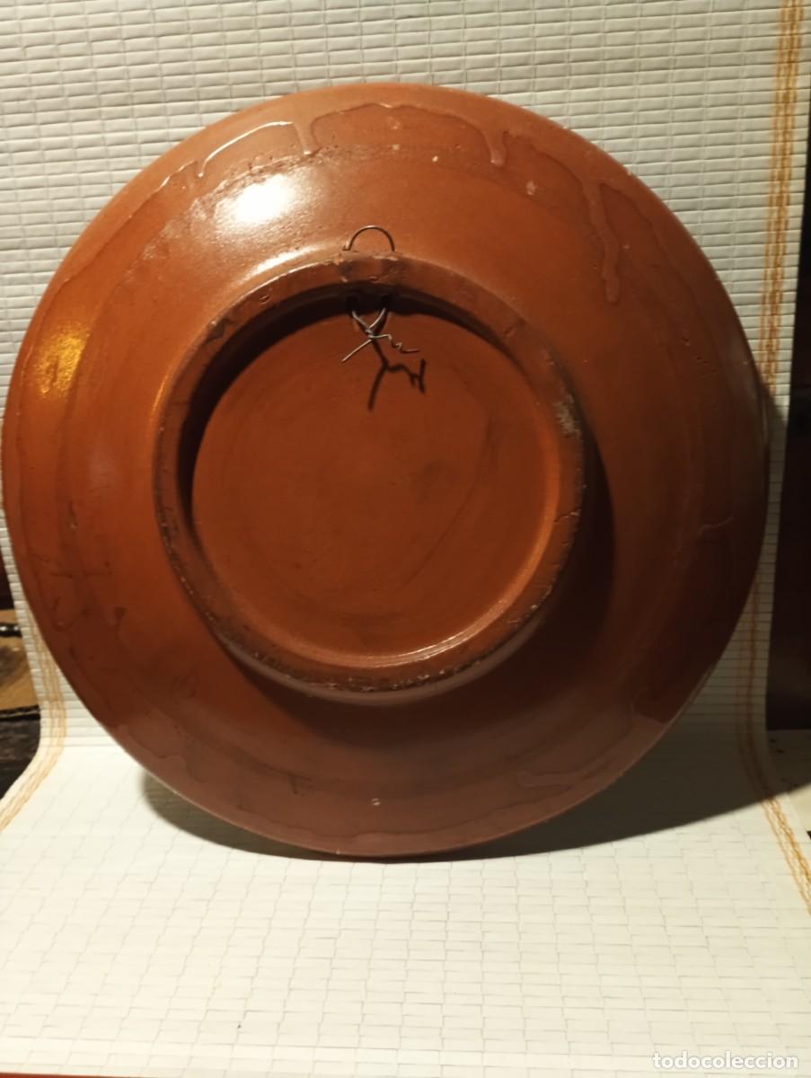 Antig&uuml;edades: PLATO BARRO-TIPO LA BISBAL. - Foto 2