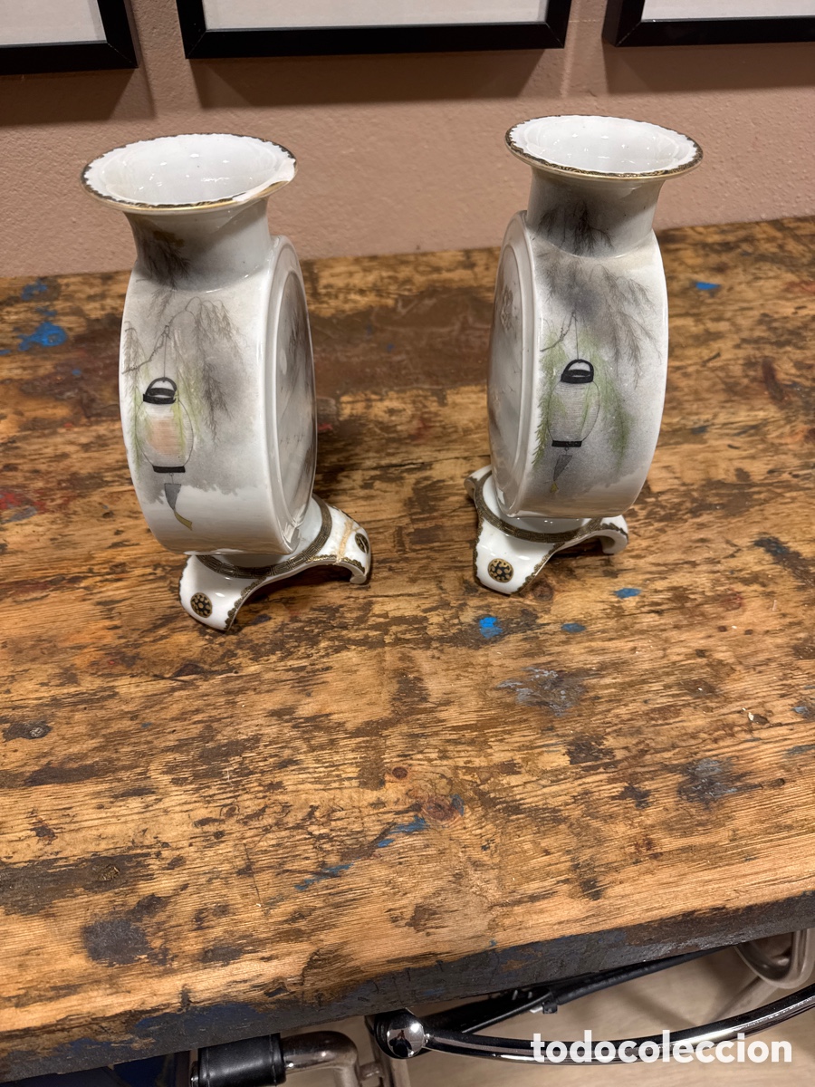Antig&uuml;edades: Pareja de jarrones chinos - Foto 7