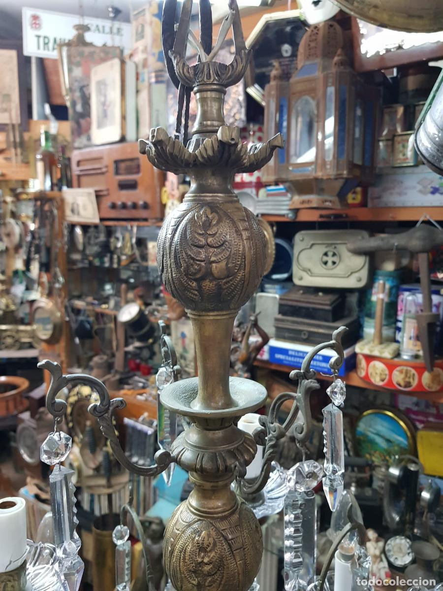 Antig&uuml;edades: ANTIGUA LAMPARA DE TECHO - Foto 5