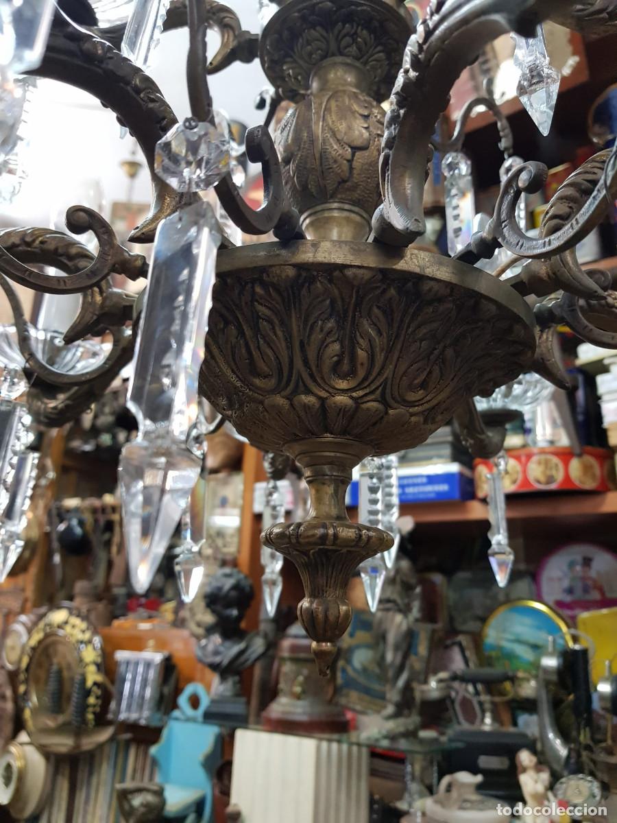Antig&uuml;edades: ANTIGUA LAMPARA DE TECHO - Foto 8