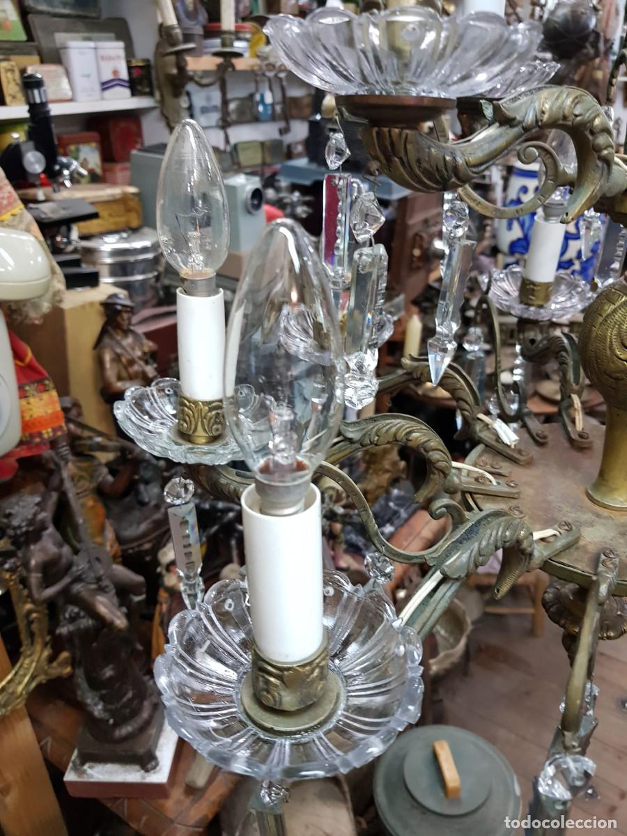 Antig&uuml;edades: ANTIGUA LAMPARA DE TECHO - Foto 10