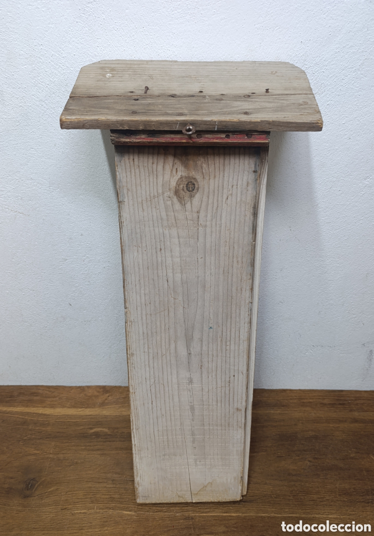 Antig&uuml;edades: ANTIGUA ESTREGADERA O TABLA DE MADERA PARA LAVAR ROPA - Foto 5