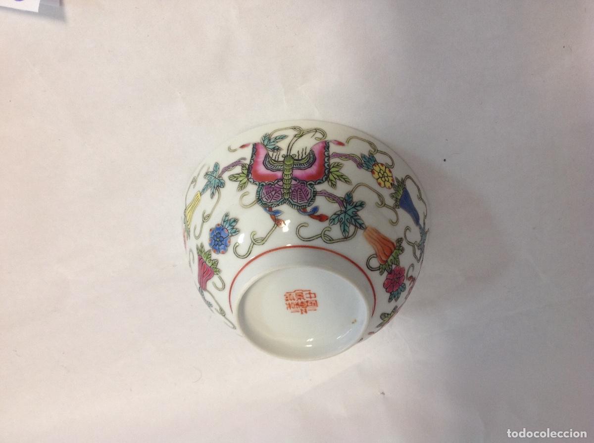 Antig&uuml;edades: Cuenco de porcelana china - Foto 3