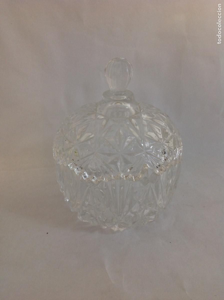 Antig&uuml;edades: Mermeladera de cristal moldado - Foto 1