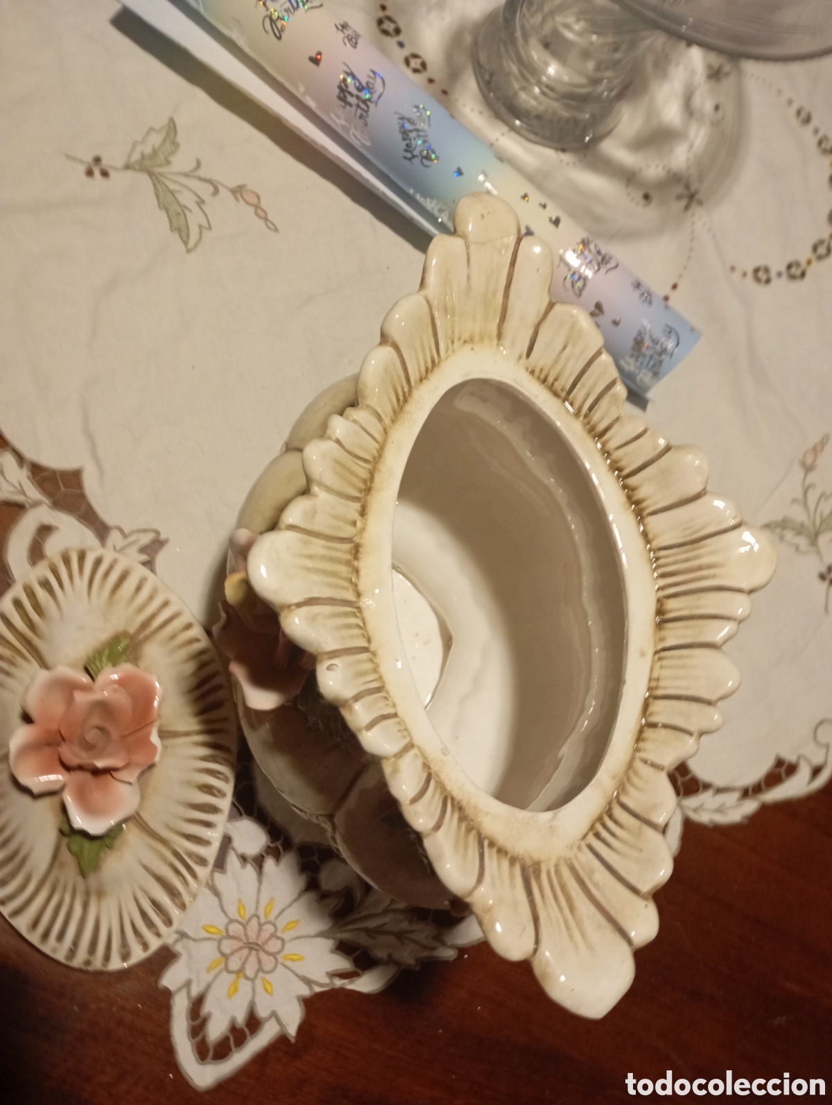 Antig&uuml;edades: Sopera Capodimonti italiana - Foto 3