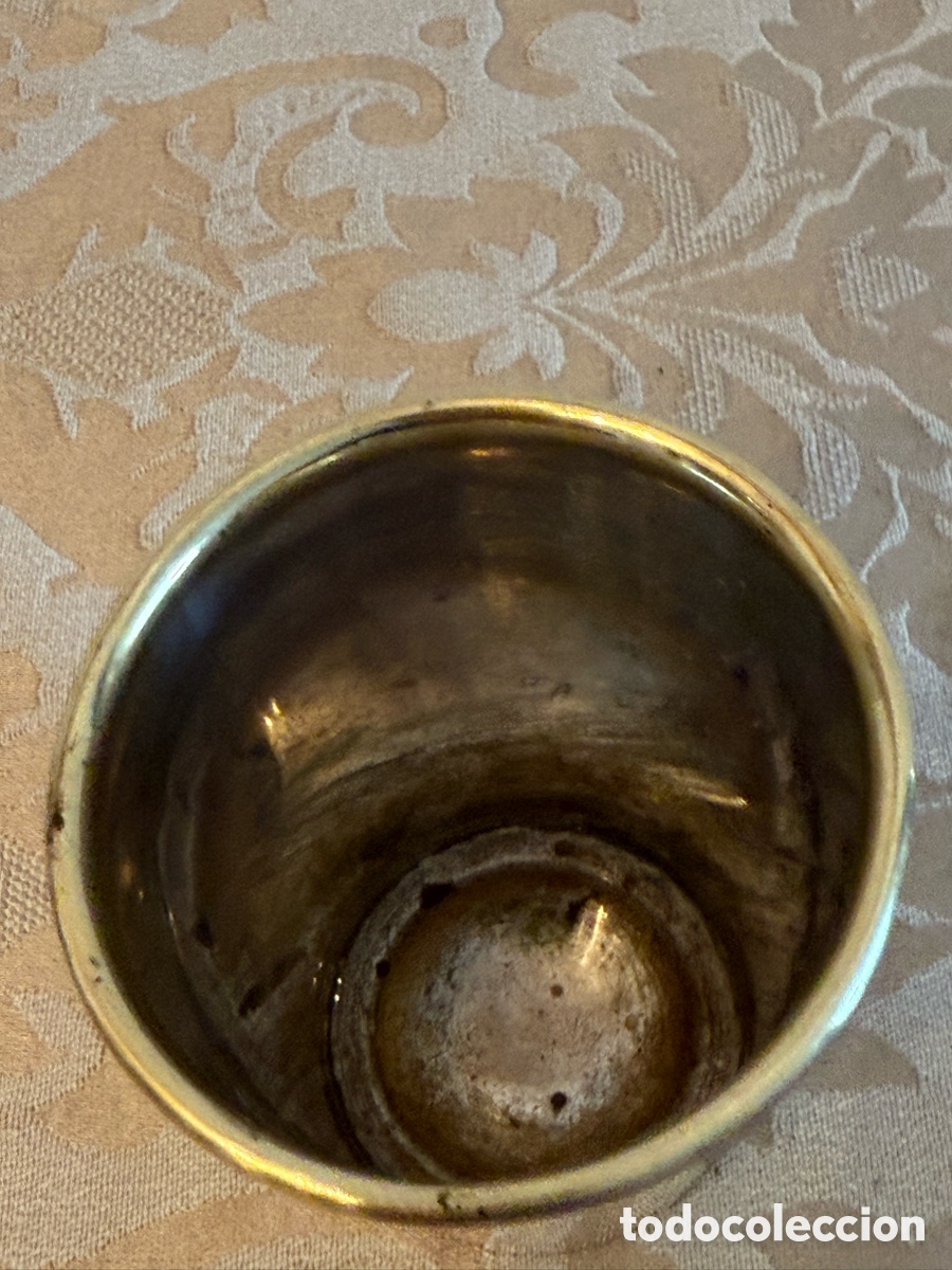 Antig&uuml;edades: Vaso antiguo plateado - Foto 2