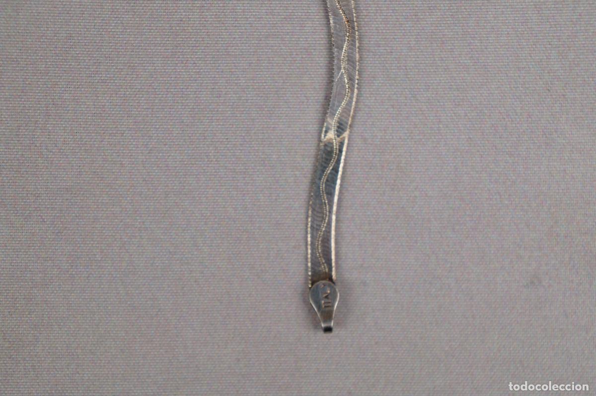 Antig&uuml;edades: Pulsera de plata - estilo italiano - Foto 3
