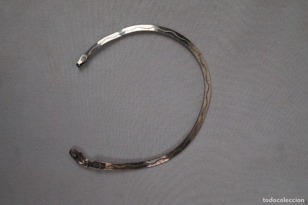 Antig&uuml;edades: Pulsera de plata - estilo italiano - Foto 3