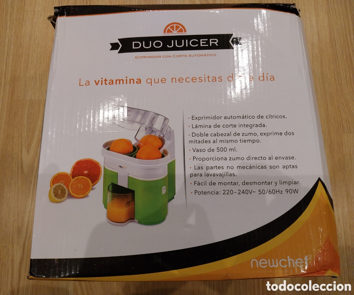 Antig&uuml;edades: Exprimidor con corte autom&aacute;tico DUO JUICER Newchef - Foto 7