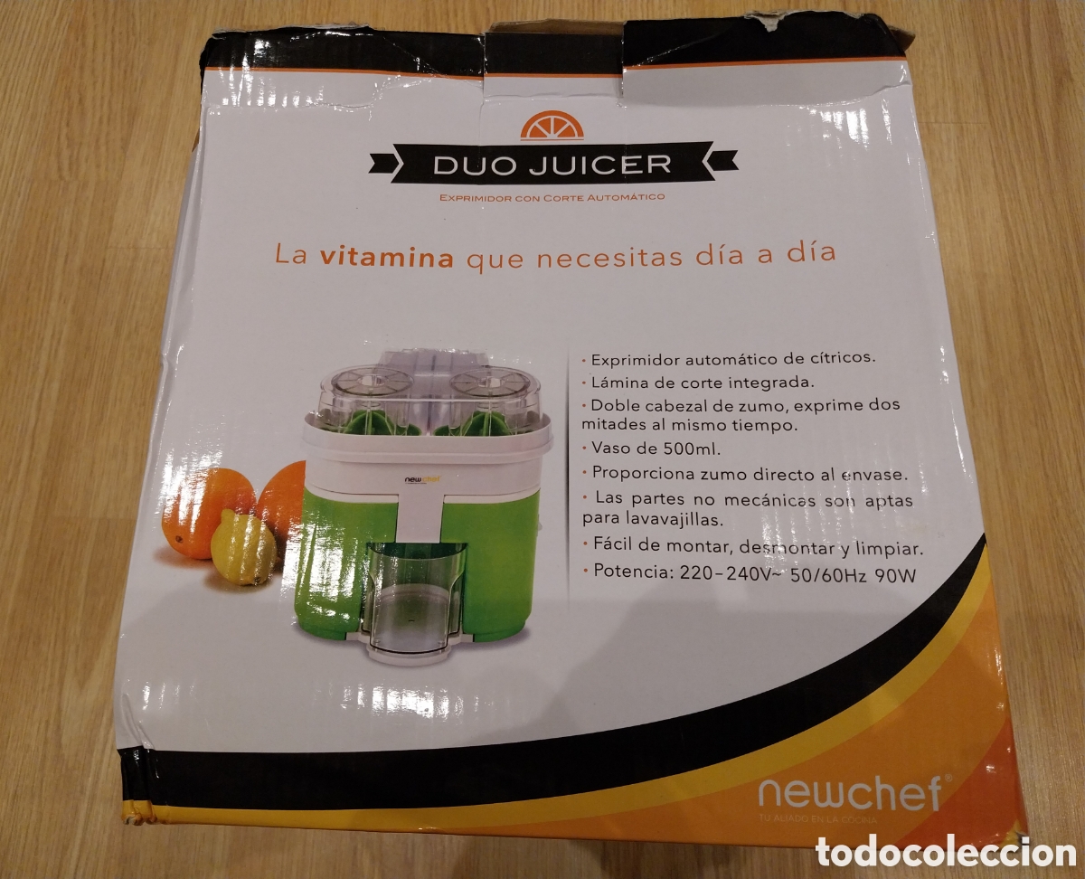 Antig&uuml;edades: Exprimidor con corte autom&aacute;tico DUO JUICER Newchef - Foto 8
