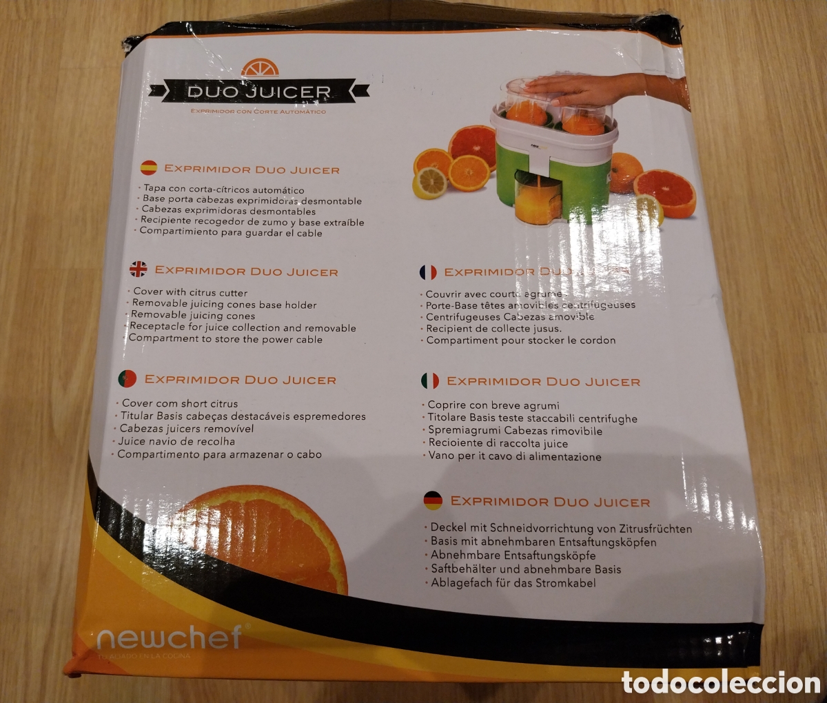 Antig&uuml;edades: Exprimidor con corte autom&aacute;tico DUO JUICER Newchef - Foto 9