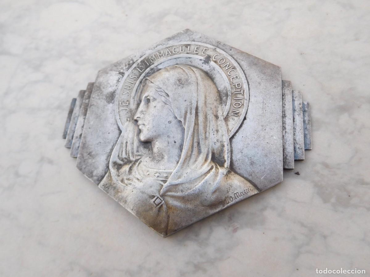 Antig&uuml;edades: Placa antigua Inmaculada Concepci&oacute;n - Foto 2