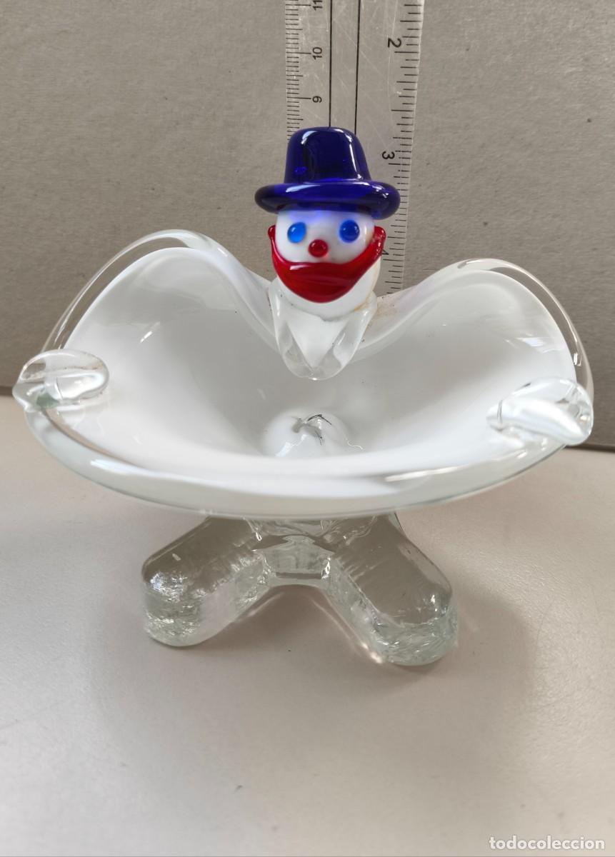 Antig&uuml;edades: BOL CON FORMA DE PAYASO DE CRISTAL DE MURANO - Foto 7