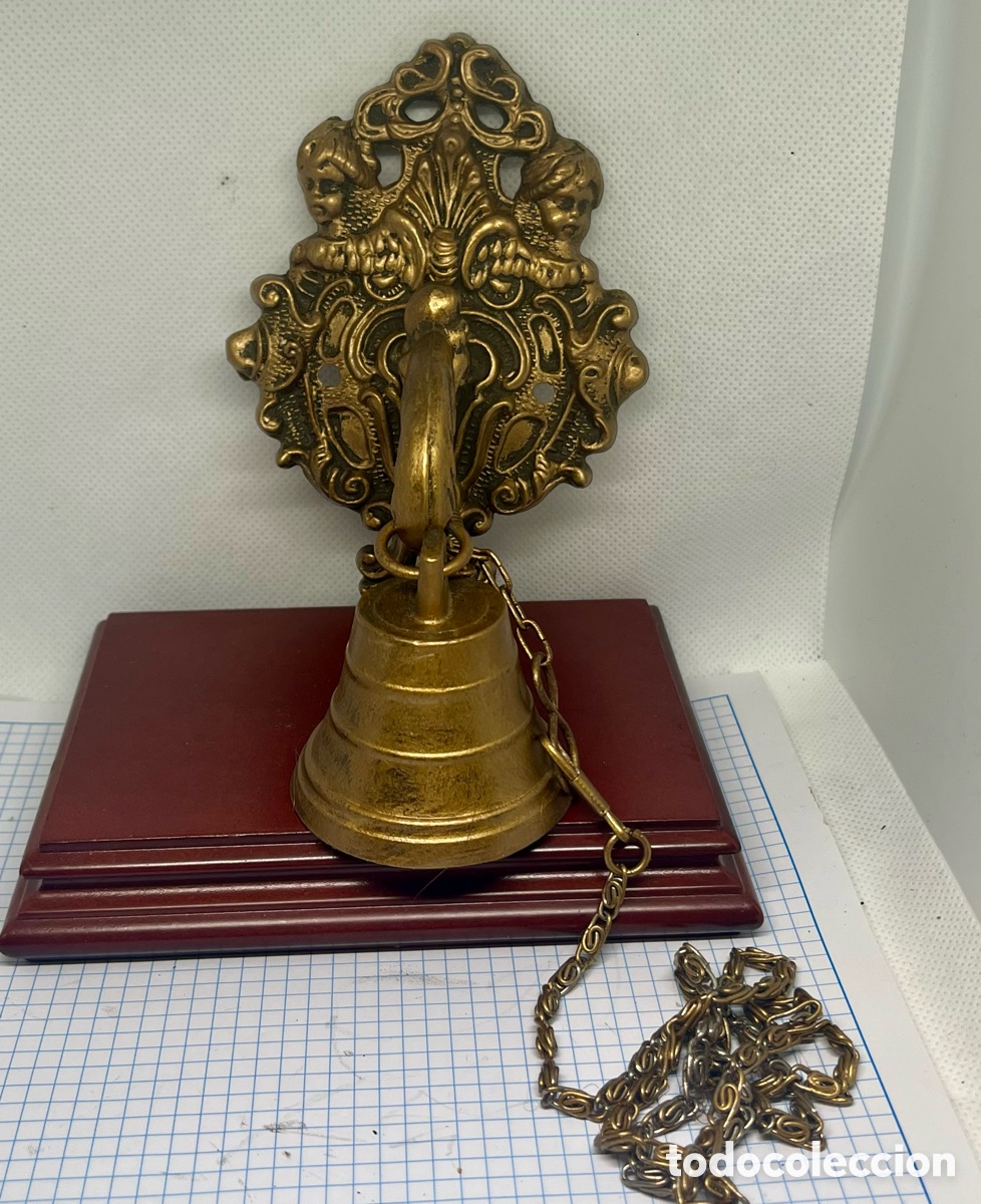 Antig&uuml;edades: TIMBRE DE BRONCE DEL SIGLO XIX - Foto 1