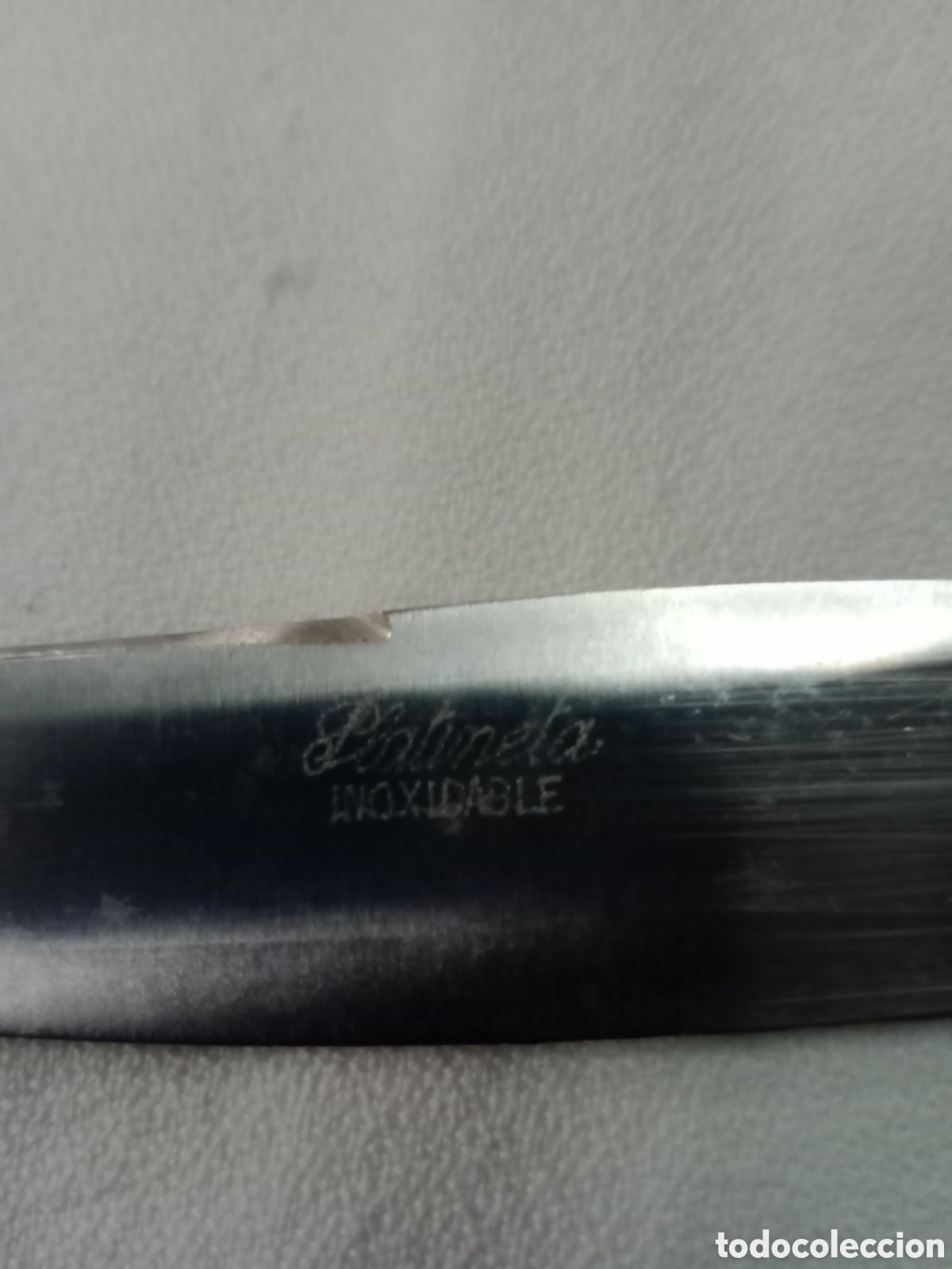 Antig&uuml;edades: 6 Cuchillos Platineta Inoxidable - Foto 3