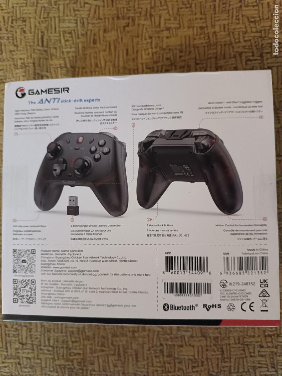 Antig&uuml;edades: MANDO GAMESIR CYCLONE 2 + BASE DE CARGA - Foto 2