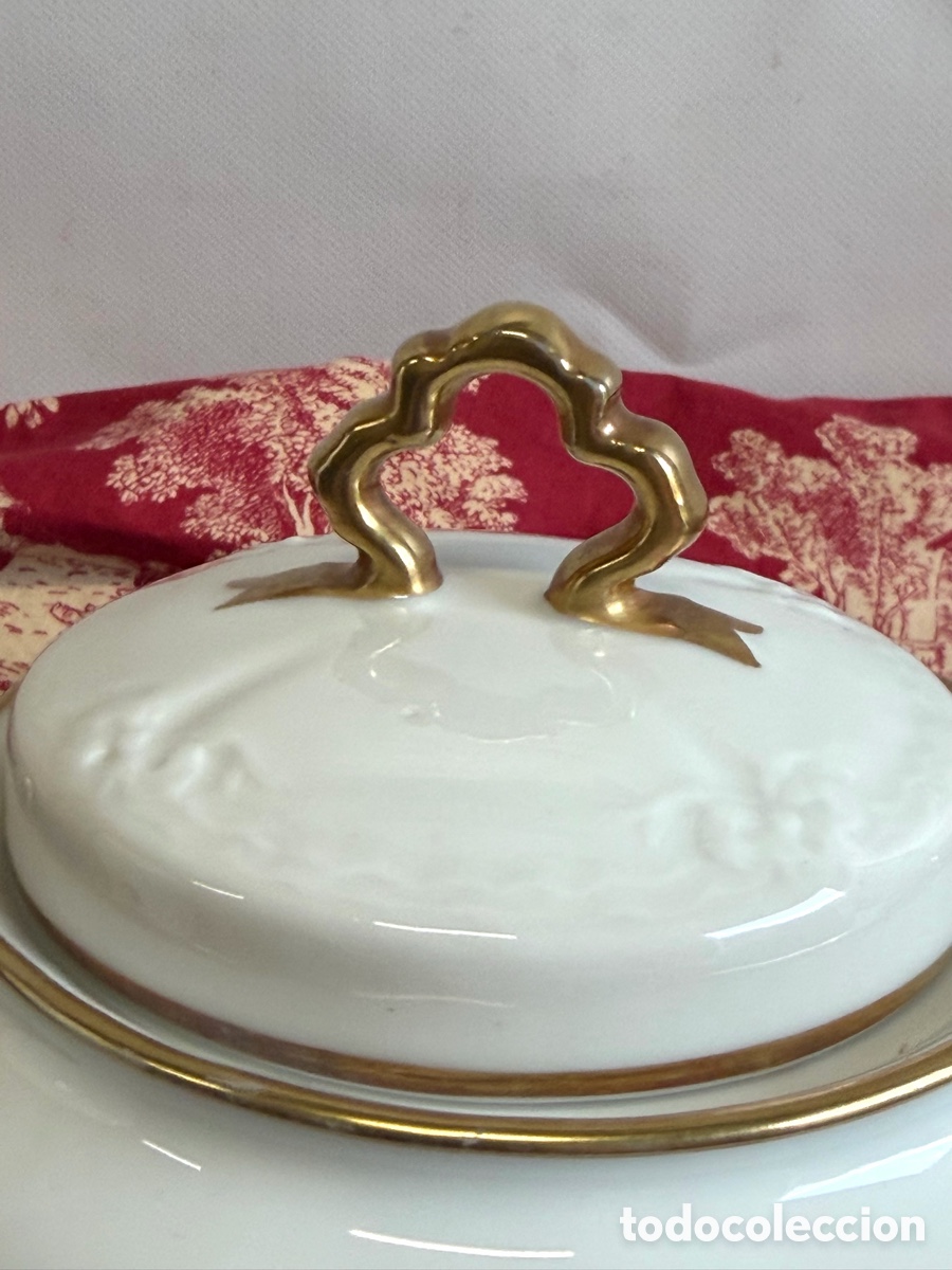 Antig&uuml;edades: Limoges Monograme, Servicio de mesa - Foto 9