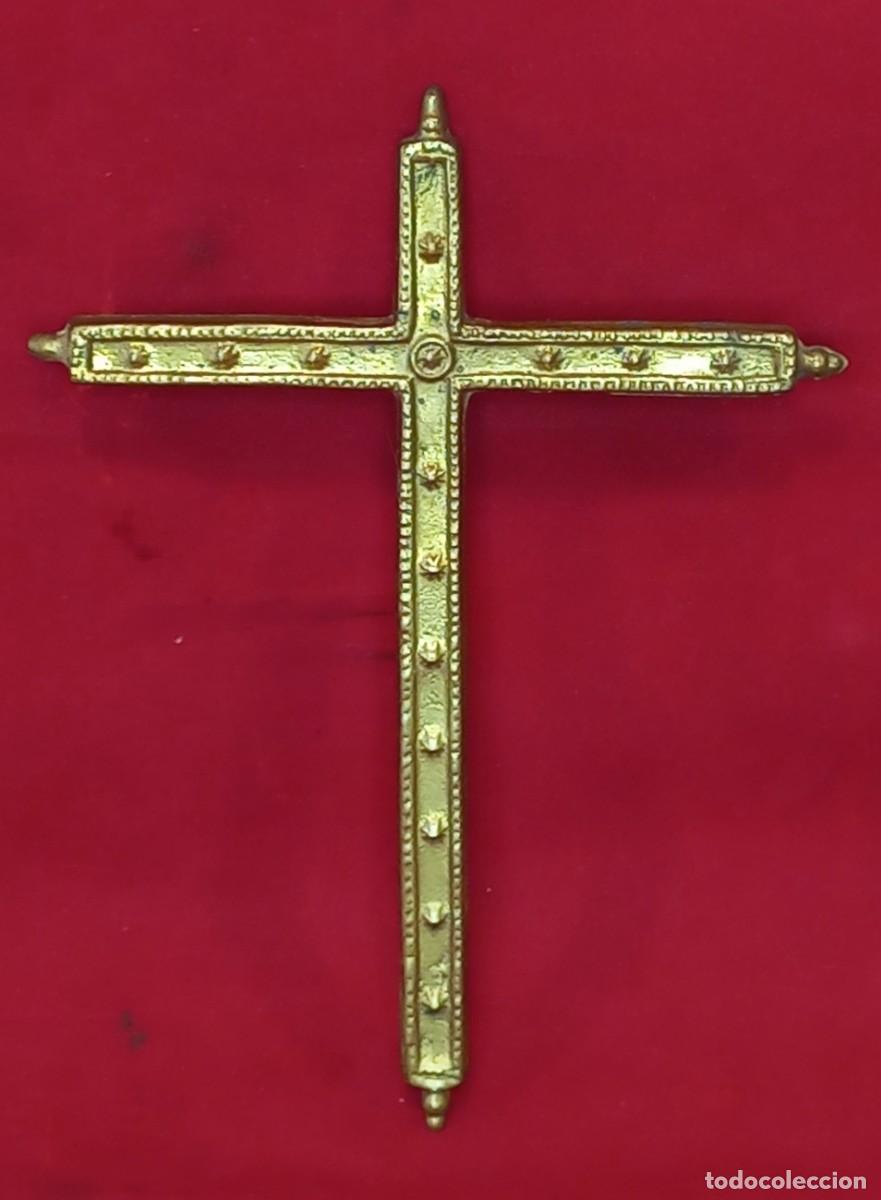 Antig&uuml;edades: ANTIGUA CRUZ DE BRONCE , COPTA - Foto 1