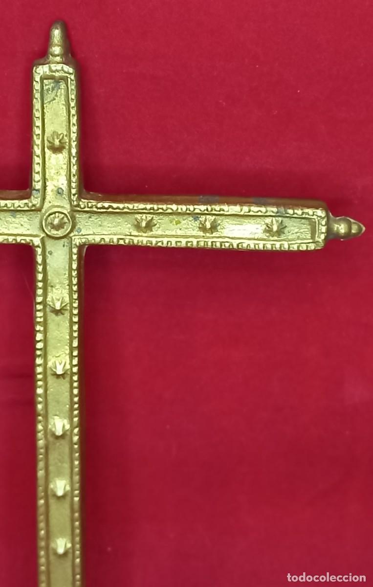 Antig&uuml;edades: ANTIGUA CRUZ DE BRONCE , COPTA - Foto 2