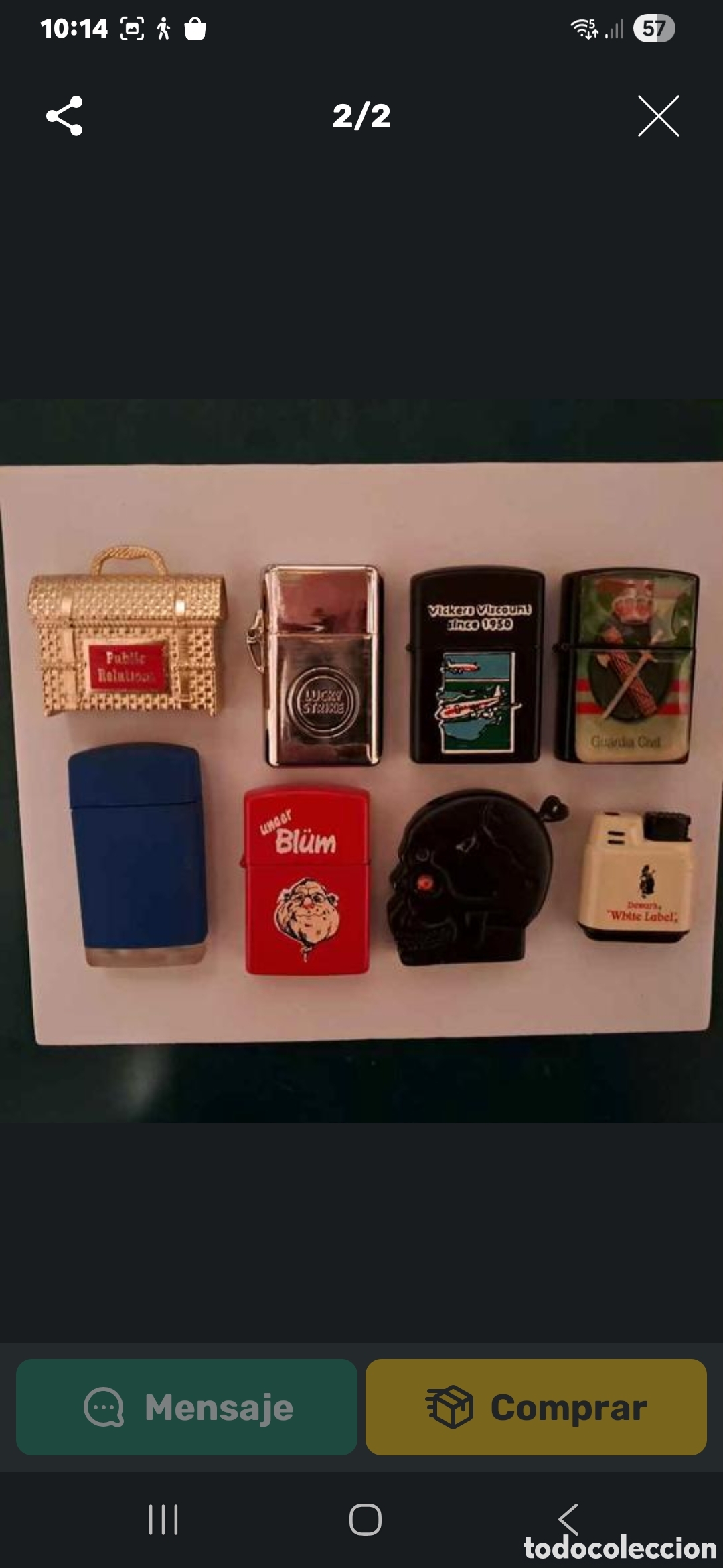 Antig&uuml;edades: MECHEROS COLECCI&Oacute;N ANTIGUOS - Foto 1